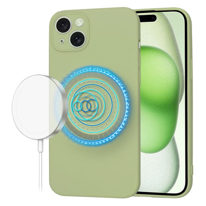 Θήκη MagSafe για Apple iPhone 15 Plus, Techsuit, SoftFlex, Matcha