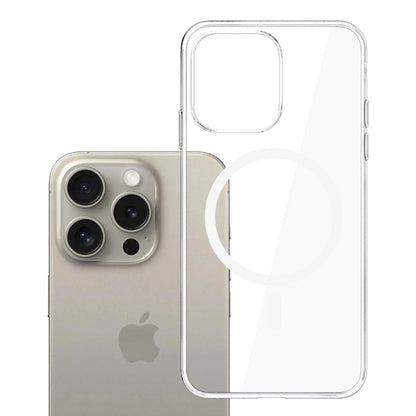 Θήκη MagSafe για Apple iPhone 15 Pro Max, 3MK, Clear MagCase, Διαφανής