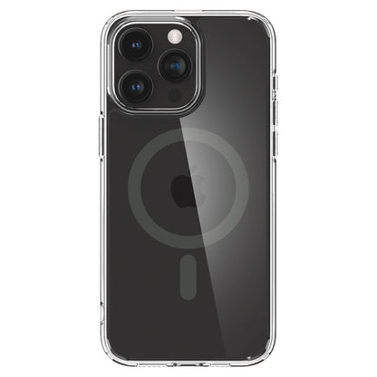 MagSafe Case for Apple iPhone 15 Pro Max, Spigen, Ultra Hybrid Carbon, Transparent ACS06578
