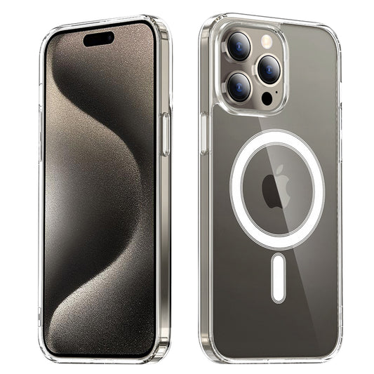 Θήκη MagSafe για Apple iPhone 15 Pro Max, Techsuit, Pro, Διαφανής