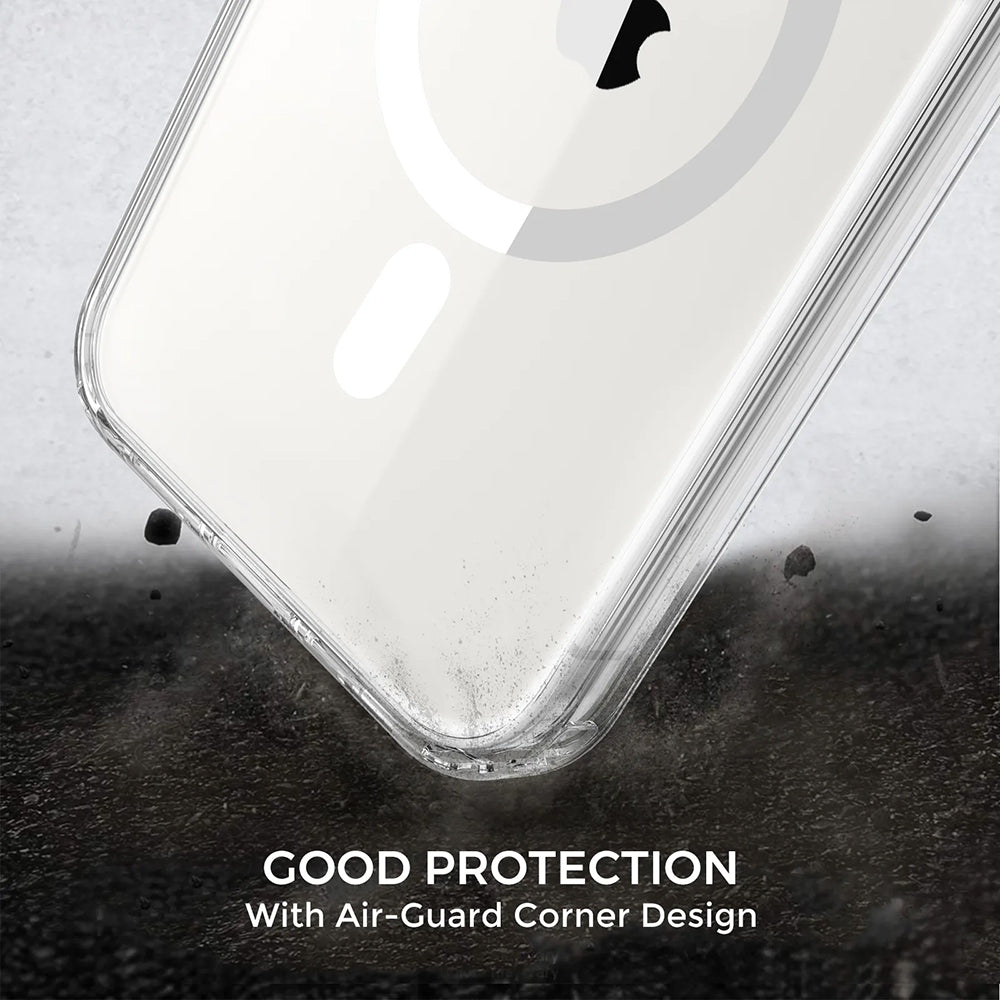 Θήκη MagSafe για Apple iPhone 15 Pro Max, Techsuit, Pro, Διαφανής