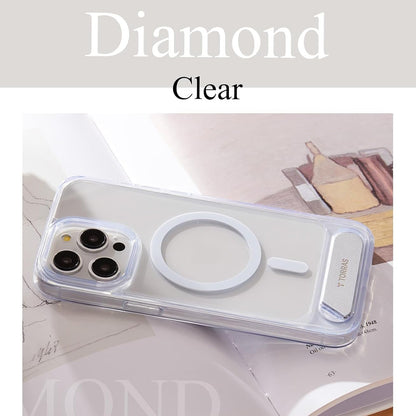 Θήκη MagSafe για Apple iPhone 15 Pro Max, Torras, Pstand, Διαφανής
