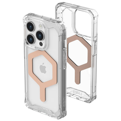 MagSafe Case for Apple iPhone 15 Pro Max, Urban Armor Gear, Plyo, Rose Gold