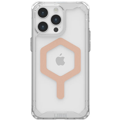 MagSafe Case for Apple iPhone 15 Pro Max, Urban Armor Gear, Plyo, Rose Gold