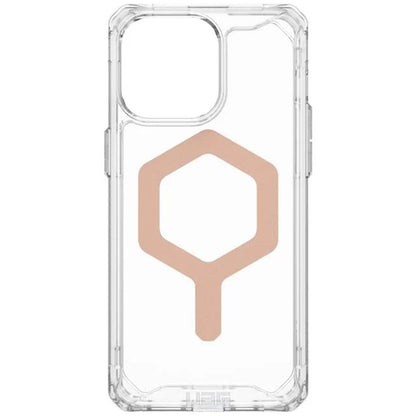MagSafe Case for Apple iPhone 15 Pro Max, Urban Armor Gear, Plyo, Rose Gold