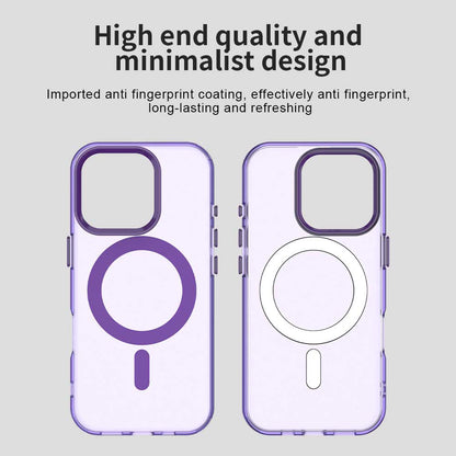 MagSafe Case for Apple iPhone 15 Pro, Techsuit, CandyCase, Purple