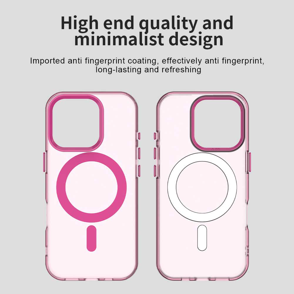 Θήκη MagSafe για Apple iPhone 15 Pro, Techsuit, CandyCase, Ροζ