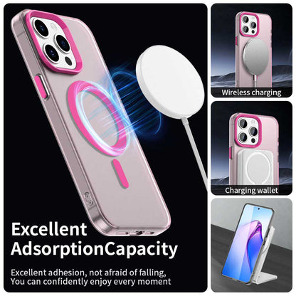 Θήκη MagSafe για Apple iPhone 15 Pro, Techsuit, CandyCase, Ροζ
