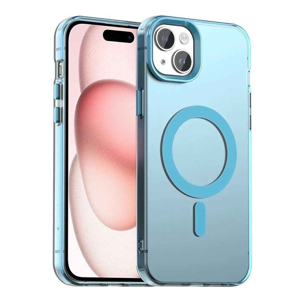 Θήκη MagSafe για Apple iPhone 15, Techsuit, CandyCase, Μπλε