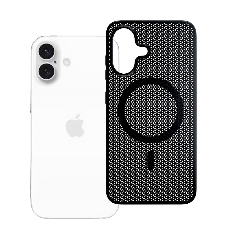 Θήκη MagSafe για Apple iPhone 16, 3MK, COOLing, Μαύρη