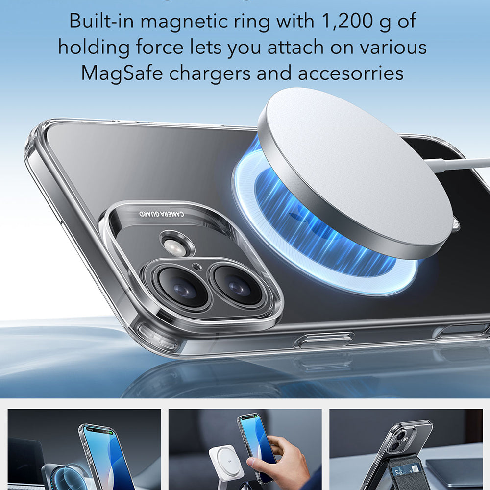 Θήκη MagSafe για Apple iPhone 16, ESR, Zero, Διαφανής