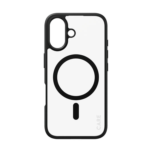 Θήκη MagSafe για Apple iPhone 16, PanzerGlass, Care Urban Combat, Διάφανη Μαύρη