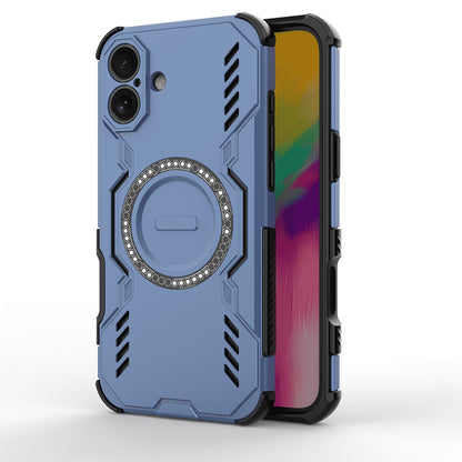 MagSafe Case for Apple iPhone 16 Plus, Techsuit, ArmorMag, Blue
