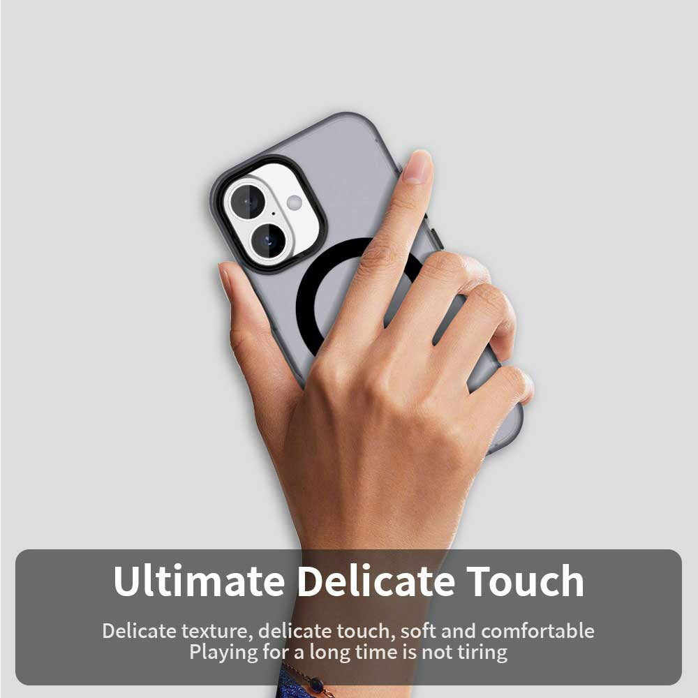 Θήκη MagSafe για Apple iPhone 16 Plus, Techsuit, CandyCase, Μαύρο