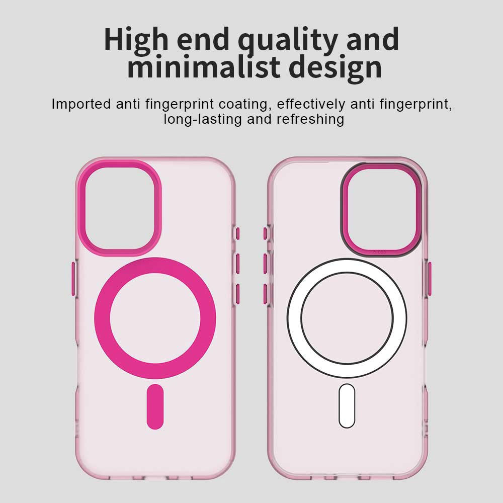 Θήκη MagSafe για Apple iPhone 16 Plus, Techsuit, CandyCase, Ροζ