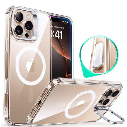 MagSafe Case for Apple iPhone 16 Pro, ESR, Classic Hybrid Kickstand Slide, Transparent