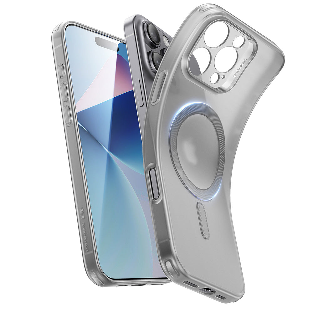 MagSafe Case for Apple iPhone 16 Pro Max, ESR, Zero, Satin Gray