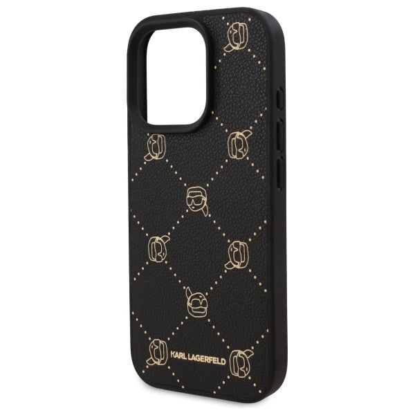 Θήκη MagSafe για Apple iPhone 16 Pro Max, Karl Lagerfeld, Karl's Head, Μαύρη