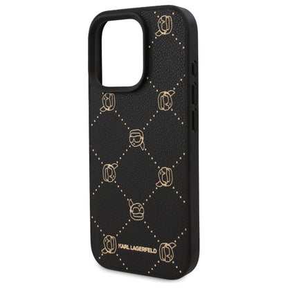 Θήκη MagSafe για Apple iPhone 16 Pro Max, Karl Lagerfeld, Karl's Head, Μαύρη