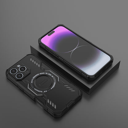 Θήκη MagSafe για Apple iPhone 16 Pro Max, Techsuit, ArmorMag, Μαύρη