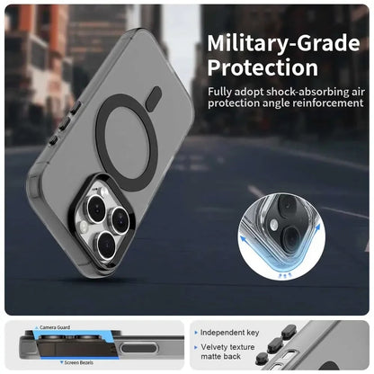 Θήκη MagSafe για Apple iPhone 16 Pro Max, Techsuit, CandyCase, Μπλε