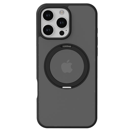 Θήκη MagSafe για Apple iPhone 16 Pro Max, Torras, Ostand Pro, Μαύρη