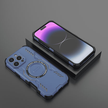 Θήκη MagSafe για Apple iPhone 16 Pro, Techsuit, ArmorMag, Μπλε
