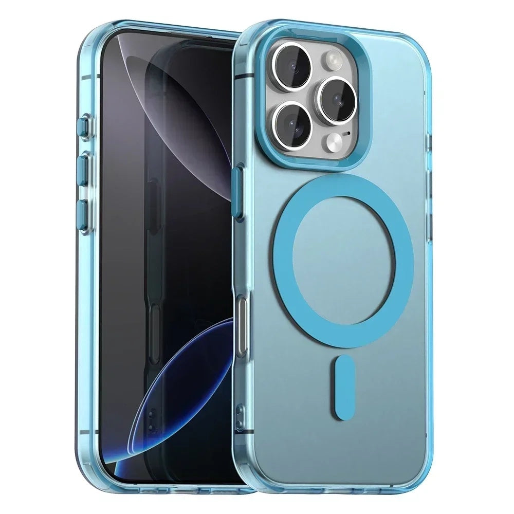 Θήκη MagSafe για Apple iPhone 16 Pro, Techsuit, CandyCase, Μπλε