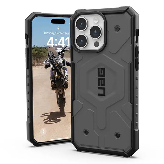 Θήκη MagSafe για Apple iPhone 16 Pro, Urban Armor Gear, Pathfinder, Ασημί