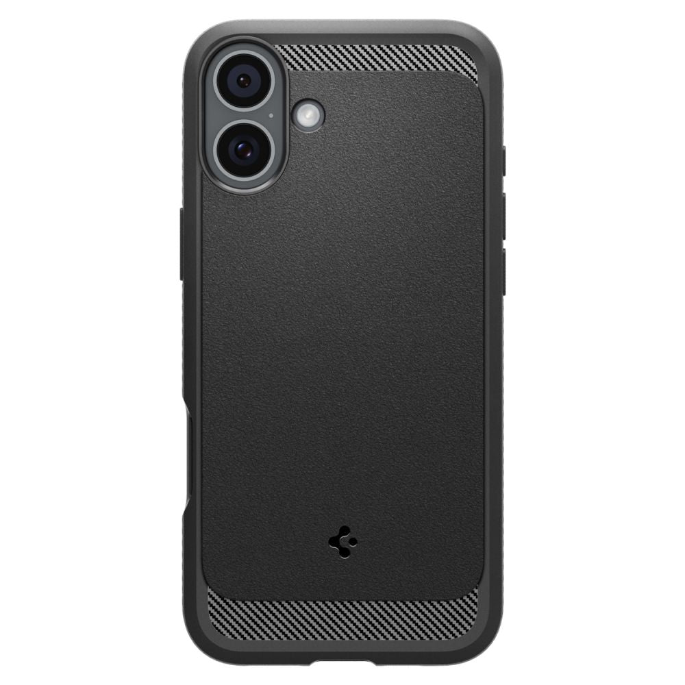 MagSafe Case for Apple iPhone 16, Spigen, Rugged Armor, Matte Black ACS08214