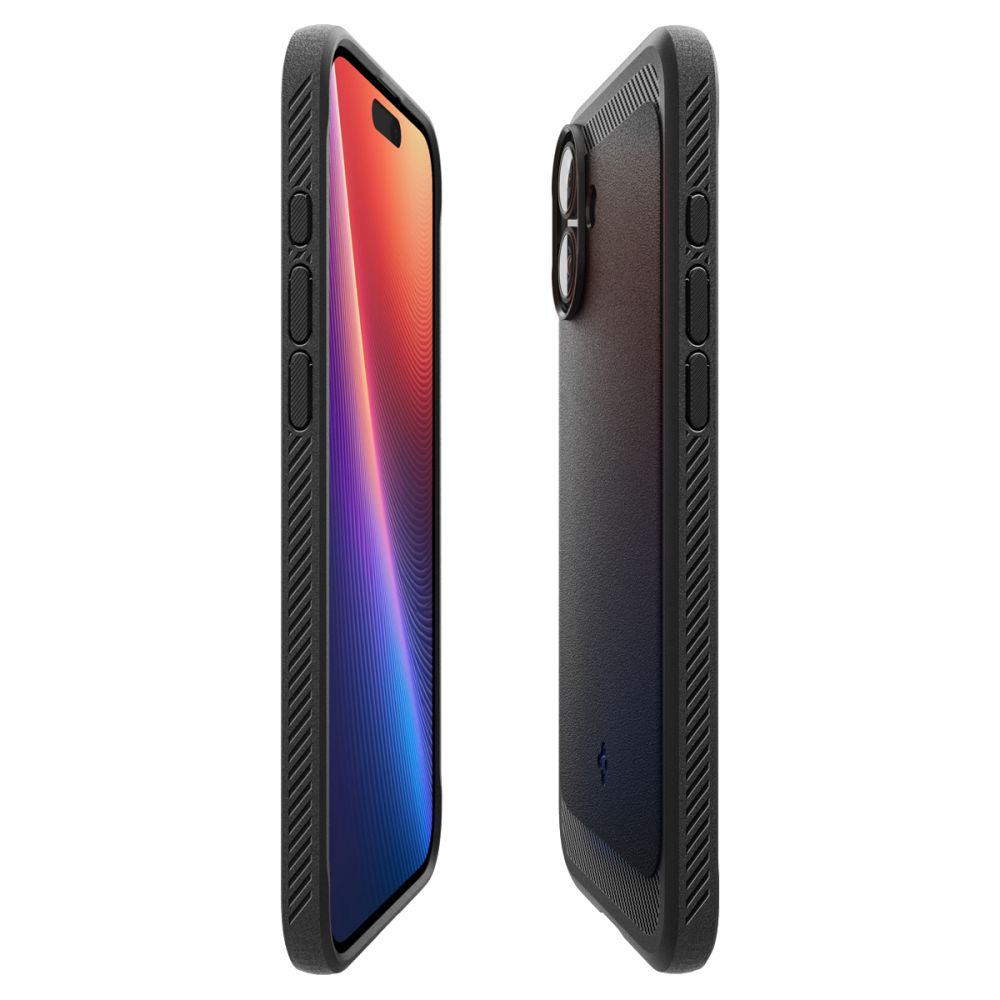 MagSafe Case for Apple iPhone 16, Spigen, Rugged Armor, Matte Black ACS08214