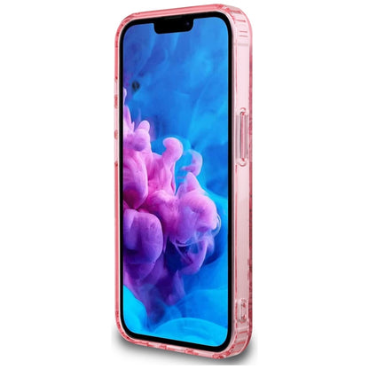 Θήκη MagSafe για Apple iPhone 17e / 16e, Guess, IML Flowers, Ροζ
