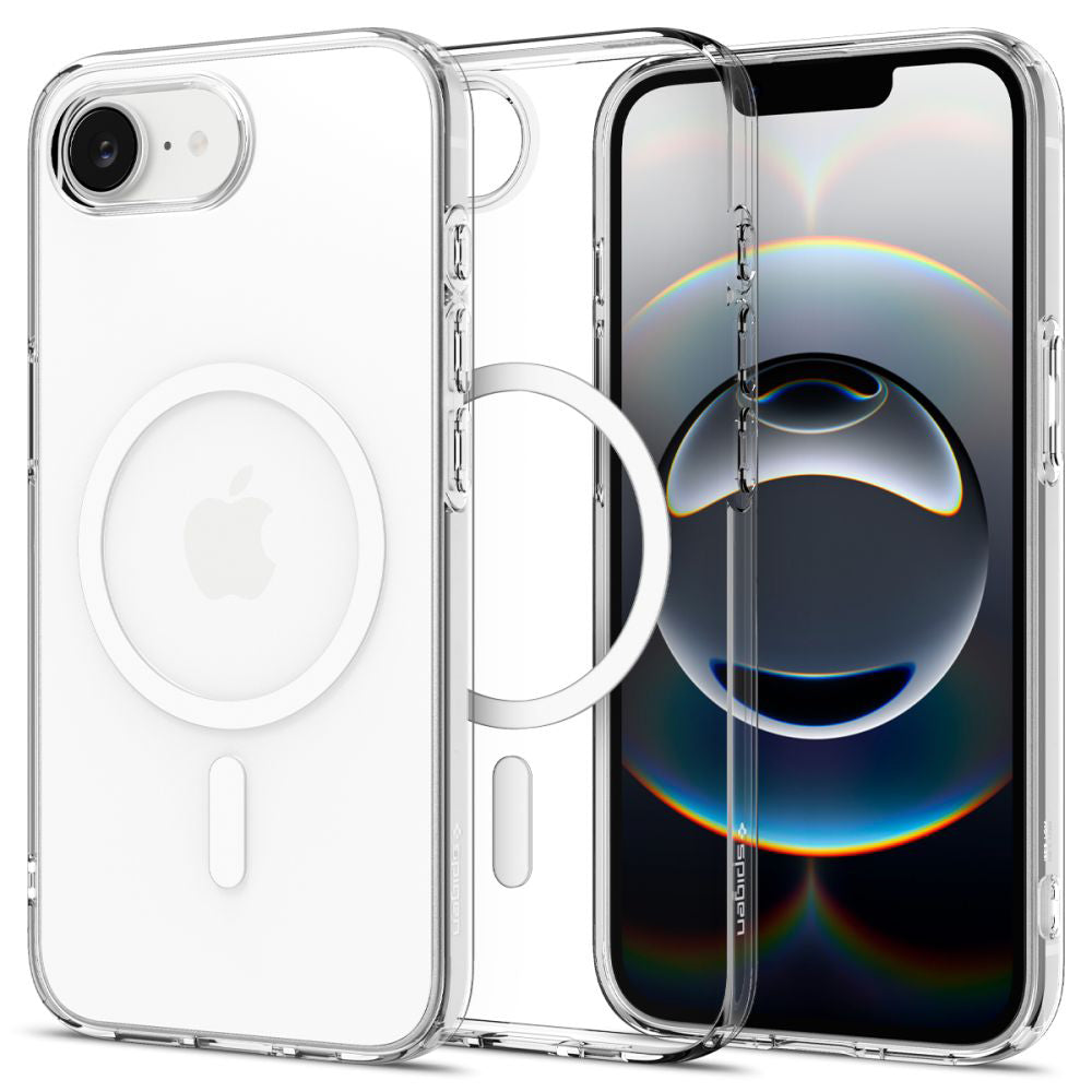 MagSafe Case for Apple iPhone 17e / 16e, Spigen, Liquid Crystal, Transparent ACS09150