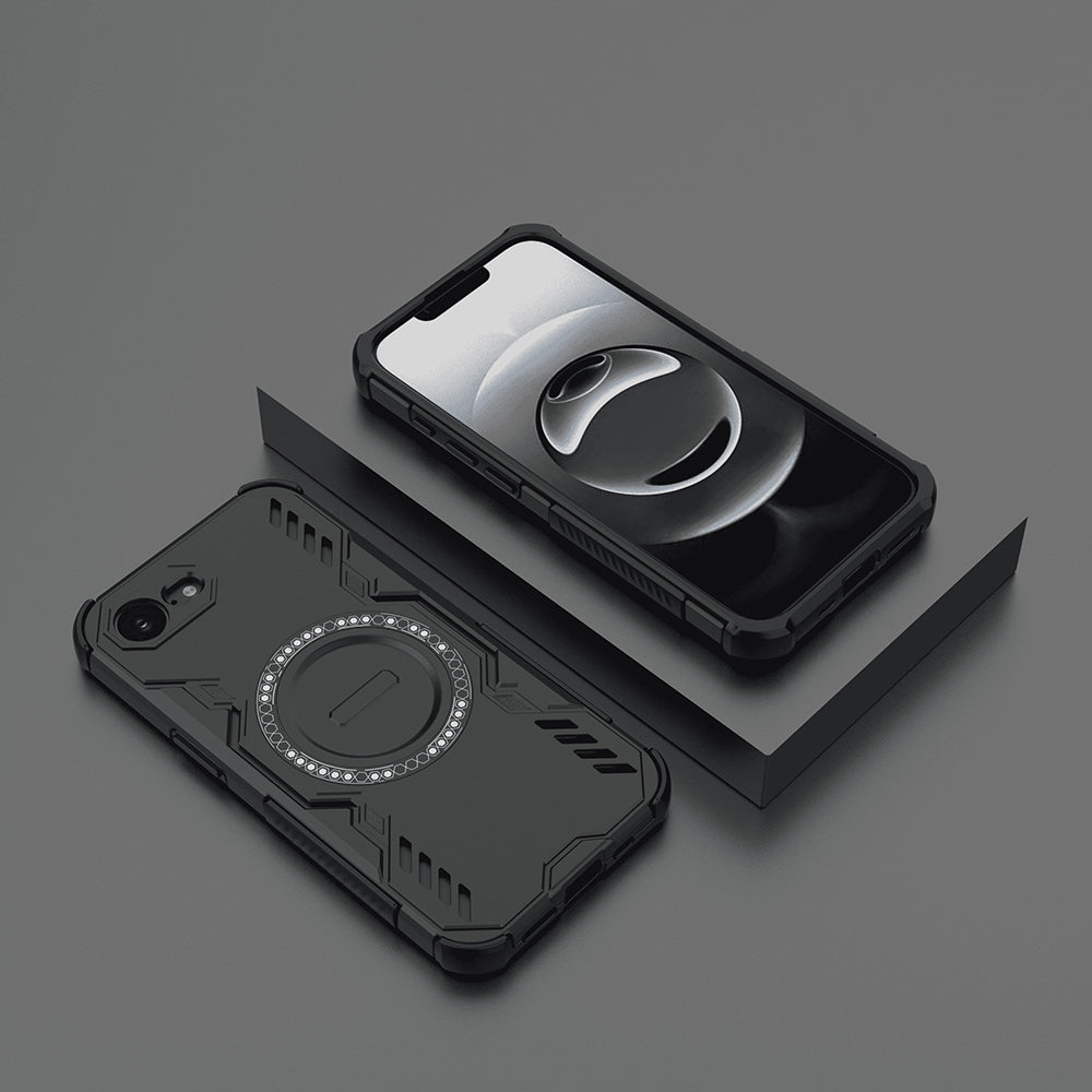 Θήκη MagSafe για Apple iPhone 17e / 16e, Techsuit, ArmorMag, Μαύρη