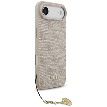 Θήκη MagSafe για Apple iPhone 17 Air, Guess, 4G Charm Cradle, Ροζ