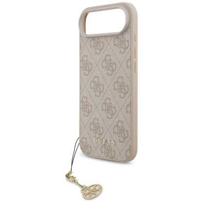 Θήκη MagSafe για Apple iPhone 17 Air, Guess, 4G Charm Cradle, Ροζ