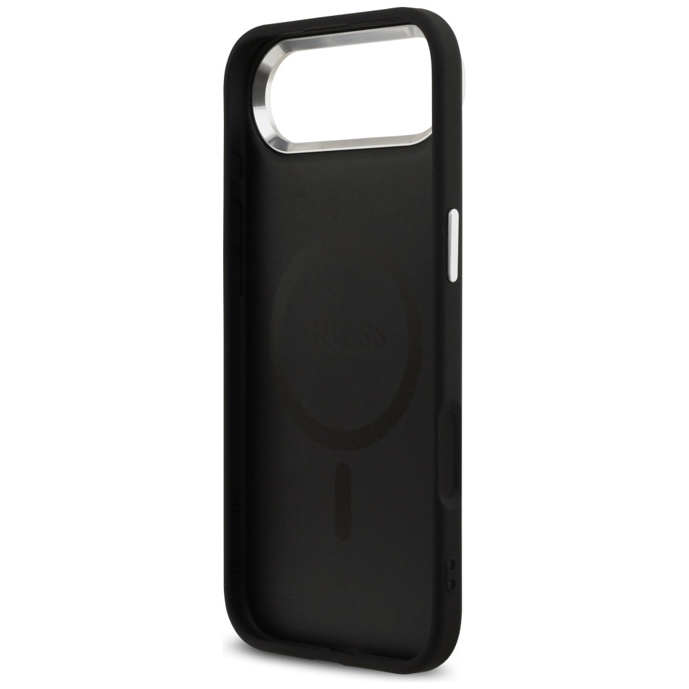 MagSafe Case for Apple iPhone 17 Air, Guess, 4G Classic Logo, Black