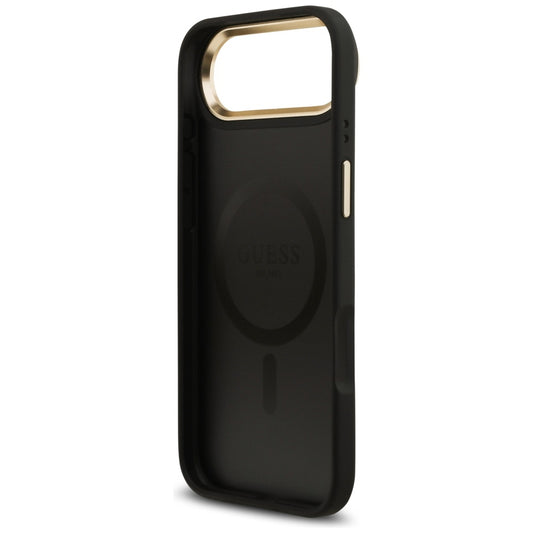 Θήκη MagSafe για Apple iPhone 17 Air, Guess, 4G Classic, Μαύρη