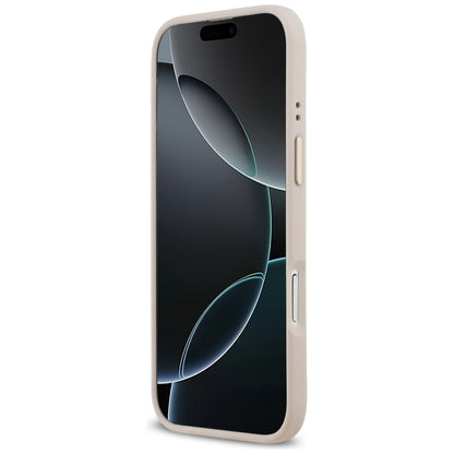 Θήκη MagSafe για Apple iPhone 17 Air, Guess, 4G Strass Logo, Ροζ