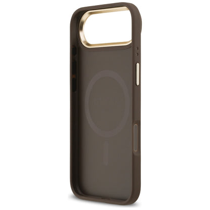 MagSafe Case for Apple iPhone 17 Air, Guess, 4G Stripe, Brown