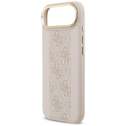 MagSafe Case for Apple iPhone 17 Air, Guess, 4G Stripe, Pink