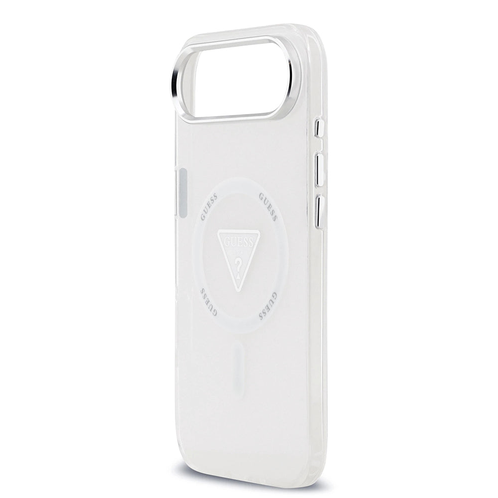 Θήκη MagSafe για Apple iPhone 17 Air, Guess, IML Gradient Triangle Logo, Διαφανής