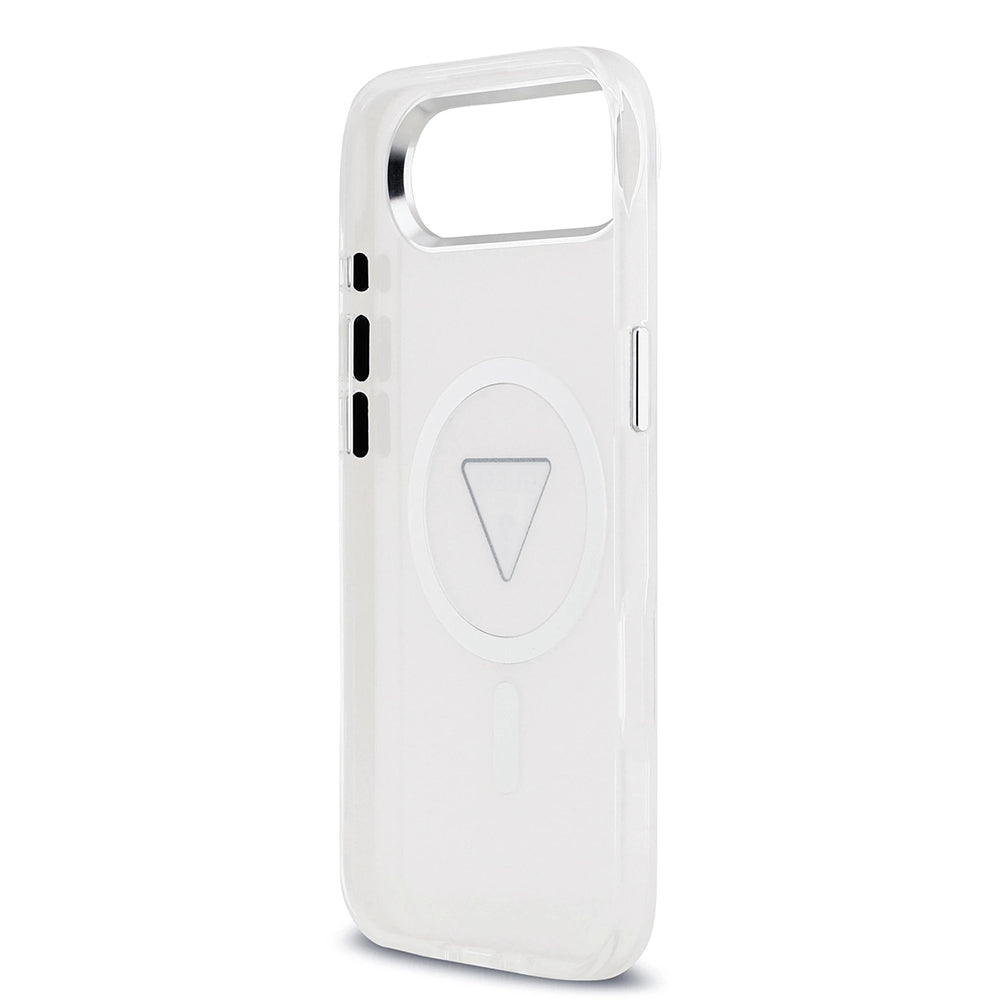 Θήκη MagSafe για Apple iPhone 17 Air, Guess, IML Gradient Triangle Logo, Διαφανής