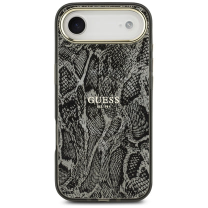 Θήκη MagSafe για Apple iPhone 17 Air, Guess, Python Pattern, Μαύρη