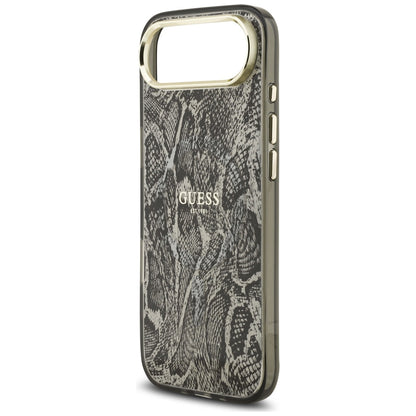 Θήκη MagSafe για Apple iPhone 17 Air, Guess, Python Pattern, Μαύρη