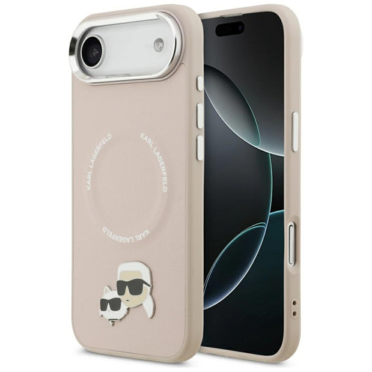 Θήκη MagSafe για Apple iPhone 17 Air, Karl Lagerfeld, Karl & Choupette Pins, Ροζ