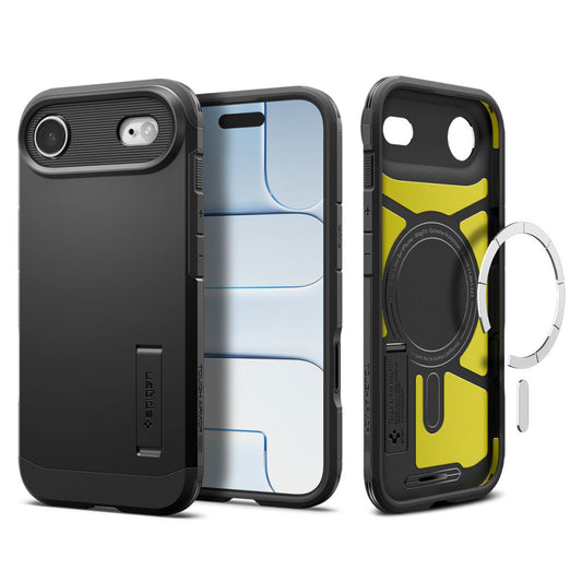MagSafe Case for Apple iPhone 17 Air, Spigen, Tough Armor T, Black ACS10324