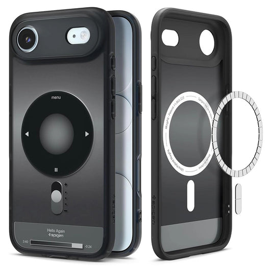 MagSafe Case for Apple iPhone 17 Air, Spigen, Ultra Hybrid Classic, Black ACS10323