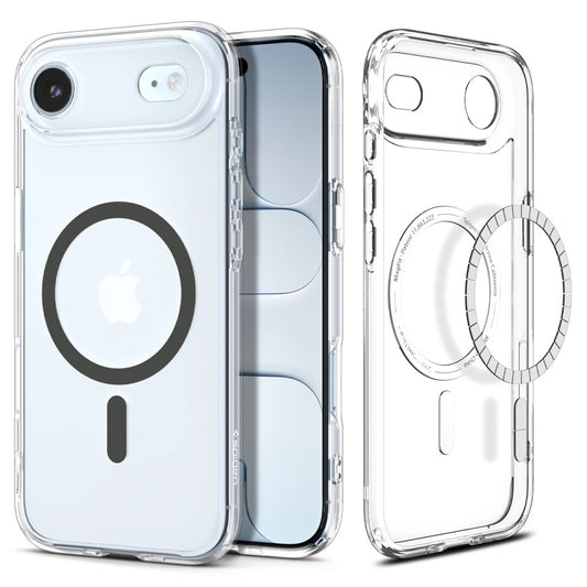 Θήκη MagSafe για Apple iPhone 17 Air, Spigen, Ultra Hybrid, Διάφανο Γκρι ACS10314