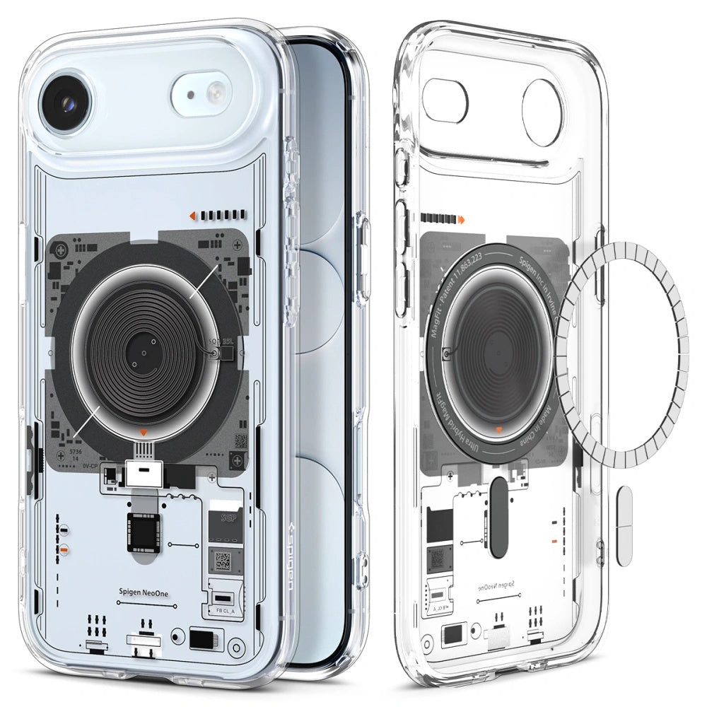 MagSafe Case for Apple iPhone 17 Air, Spigen, Ultra Hybrid Neo One, Transparent ACS10321